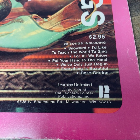 Lowrey Genie Happenings 1970’s organ song sheet music - Picture 2 of 5